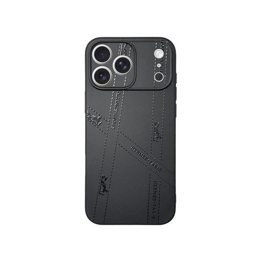 AAOO All Black Phone Case For iPhone 12-17