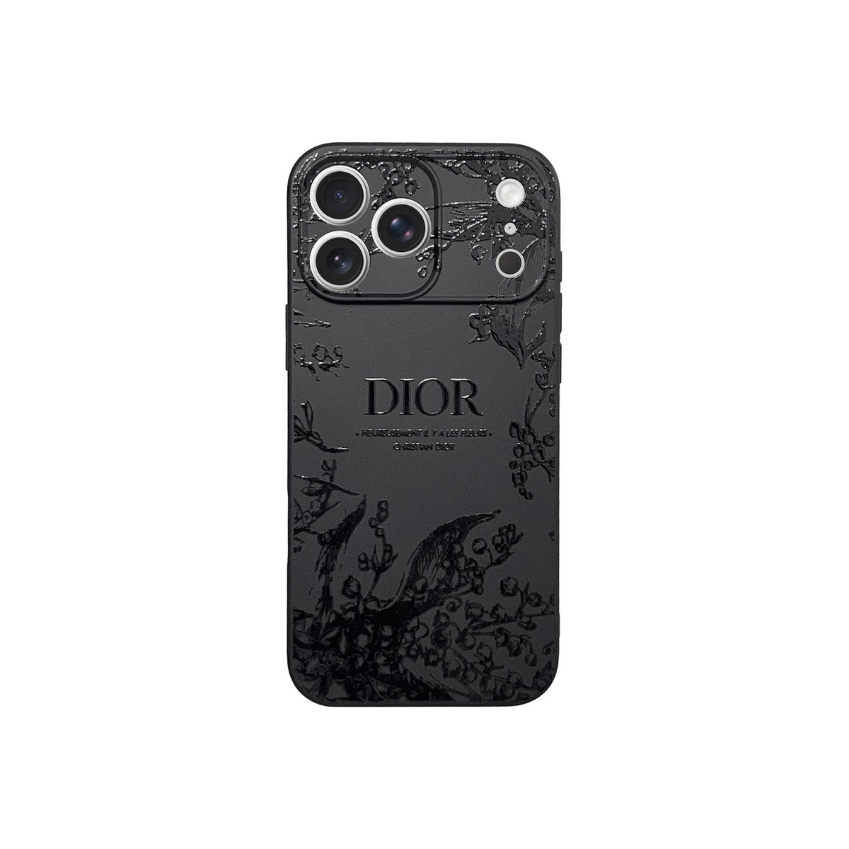 AAOO Premium Black Phone Case For iPhone 12-17