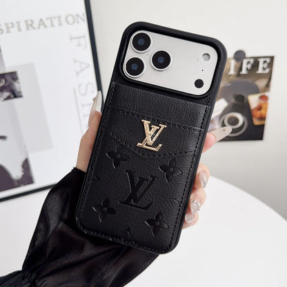 AAOO Kartenhalter-Handyhülle für iPhone 12-17