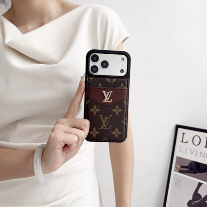 AAOO Kartenhalter-Handyhülle für iPhone 12-17