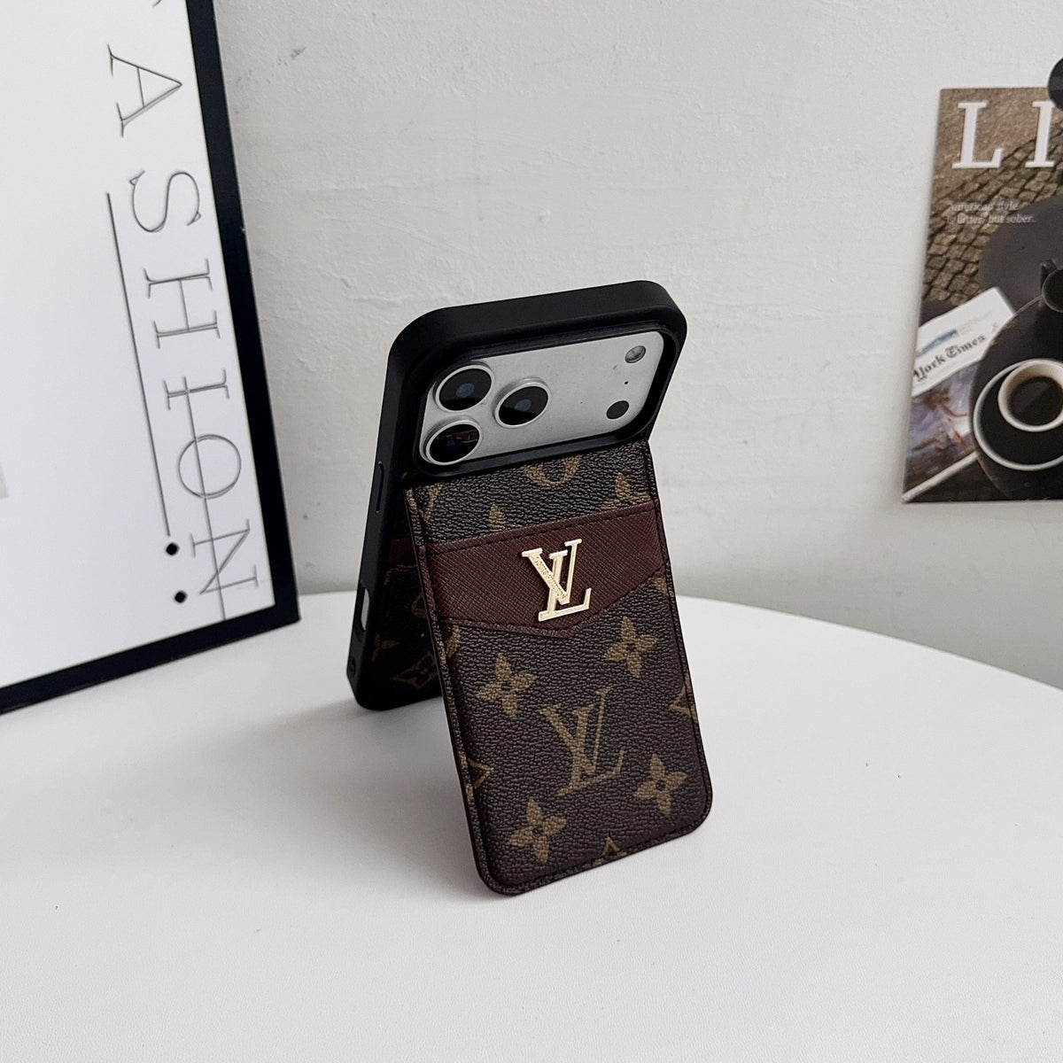 AAOO Kartenhalter-Handyhülle für iPhone 12-17