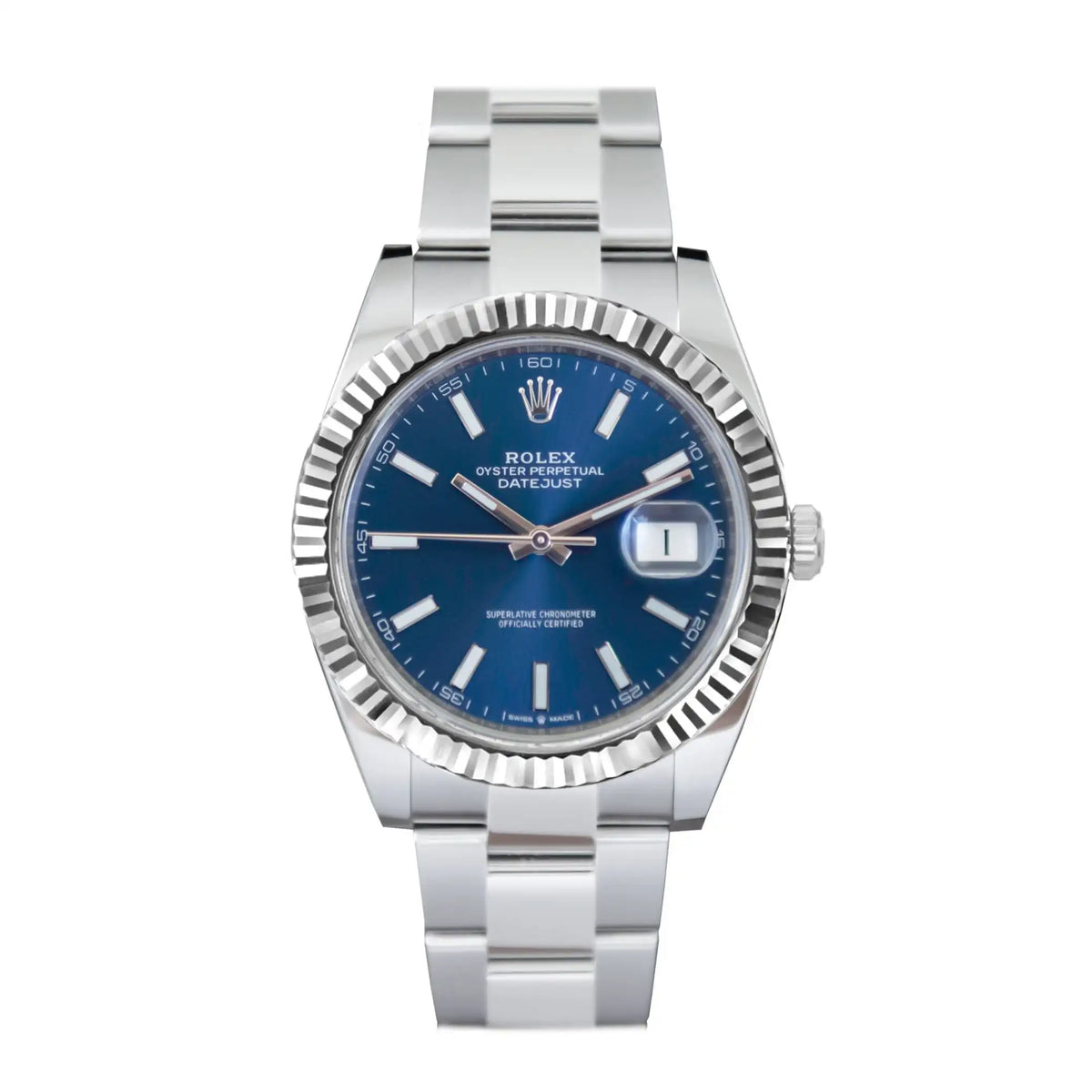 AAOO Datejust 41 'Blue Index' Dial Watch
