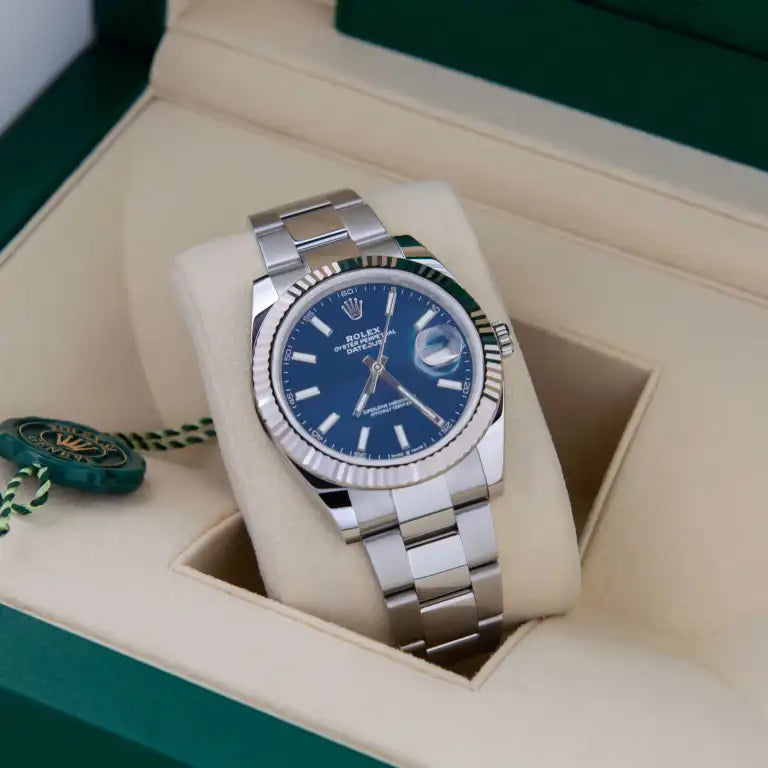 AAOO Datejust 41 'Blue Index' Dial Watch