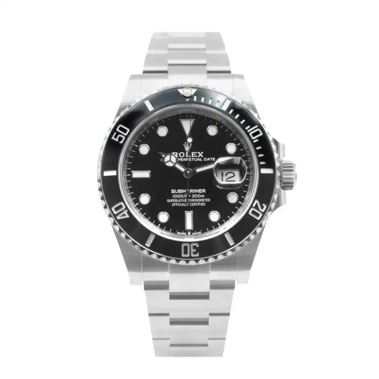 AAOO Submariner Date Steel Ceramic Bezel Black Watch