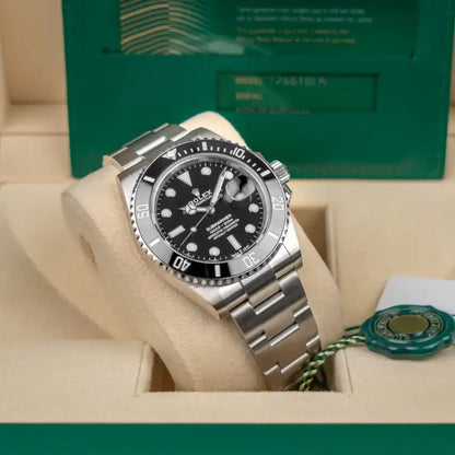 AAOO Submariner Date Steel Ceramic Bezel Black Watch