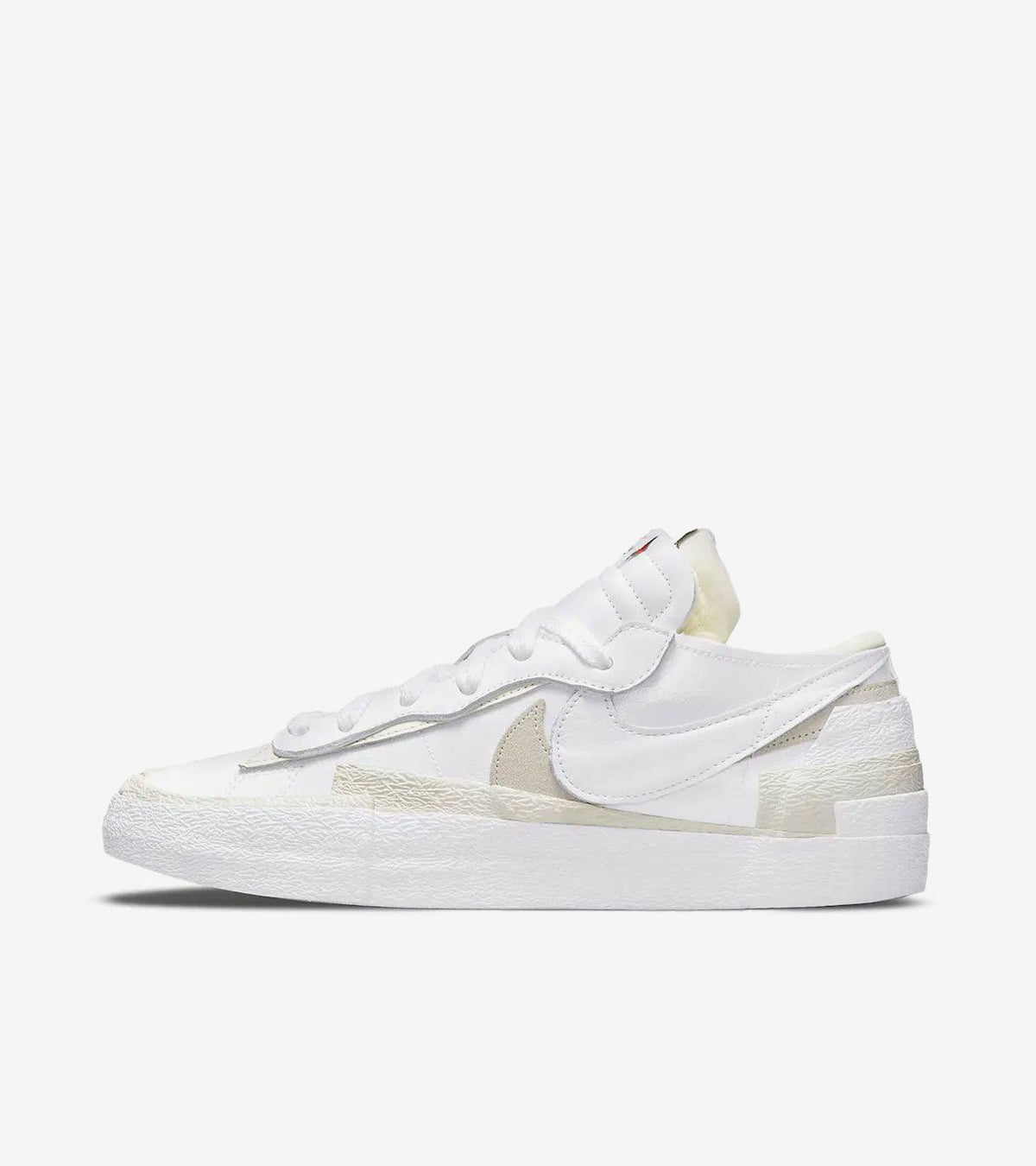 AAOO Blazer Low Weiß Lackleder