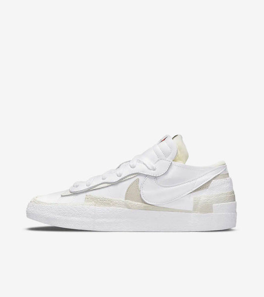 AAOO Blazer Low White Patent Leather