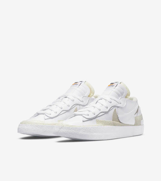 AAOO Blazer Low White Patent Leather