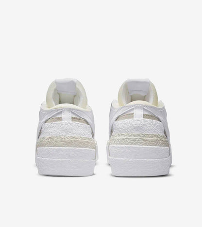 AAOO Blazer Low Weiß Lackleder