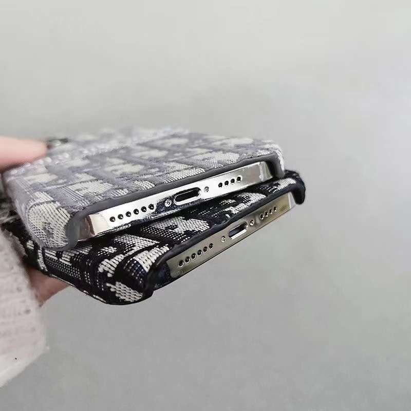 AAOO Luxuriöse vertikale, genähte Gürtel-Handyhülle für iPhone