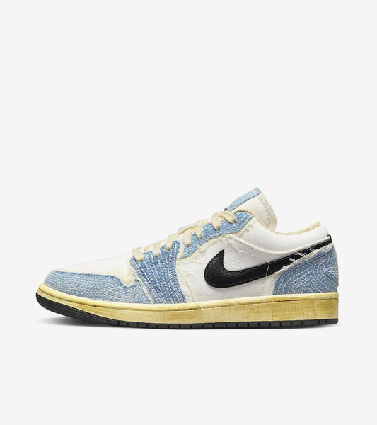 AAOO Jordan 1 Low SE WRMK Sashiko Denim