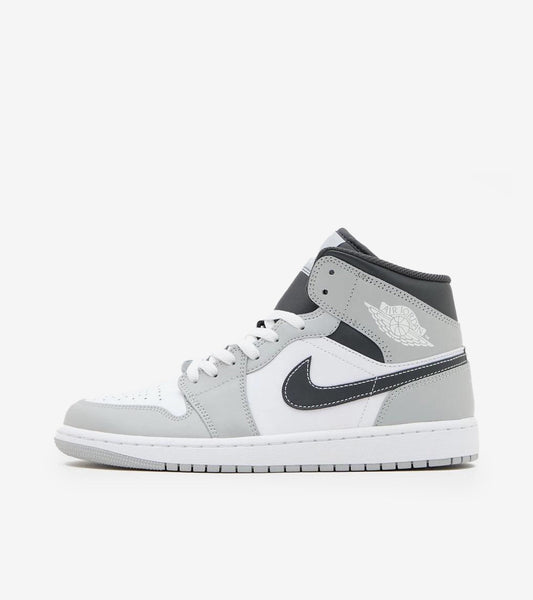 AAOO Jordan 1 Mid Light Smoke Grey Anthracite