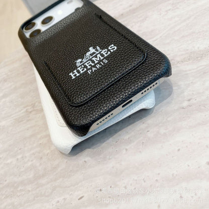 AAOO Luxus-Lederhülle für iPhone 13-17