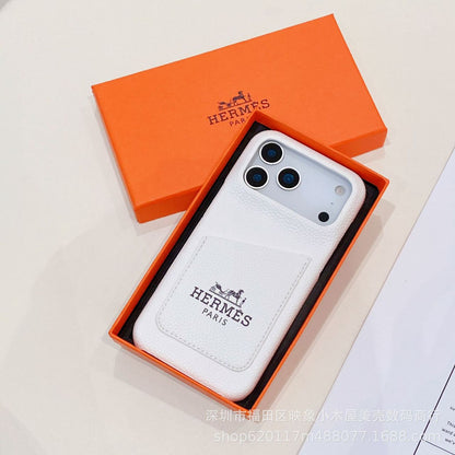 AAOO Luxus-Lederhülle für iPhone 13-17