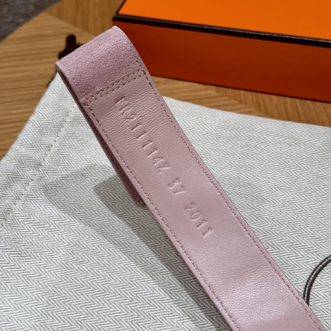 AAOO Sandales Chypre Rose Daim