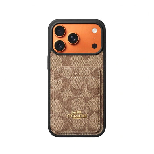 AAOO Luxury Phone Case Modern Heritage Card Holder for iPhone 12-17 Series