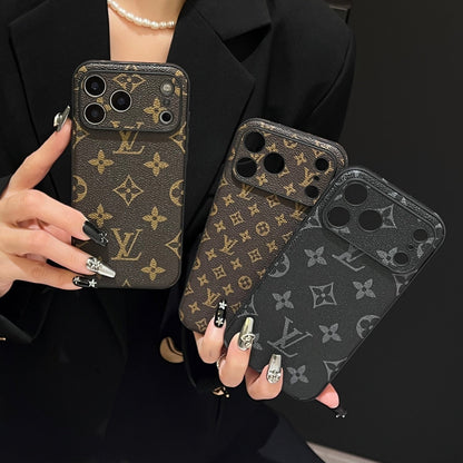 AAOO Premium braune Handyhülle für iPhone 12-17