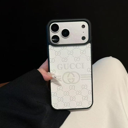 AAOO Inspired Phone Case Premium Leather Texture Slim Fit Bumper Case