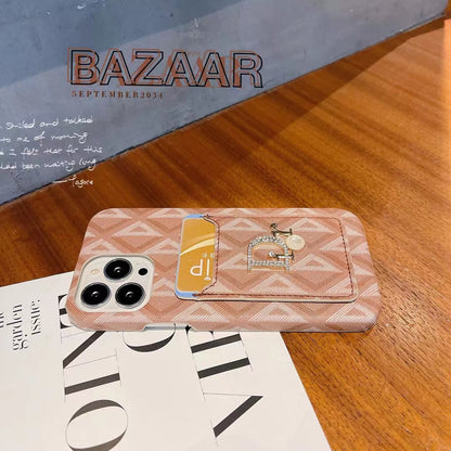 AAOO Luxuriöse iPhone-Hülle mit Kartenhalter