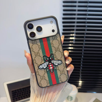 AAOO Bee or Snake Design Luxe iPhone Case For iPhone 17 16 15 14