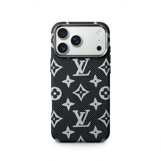 AAOO Luxury Pattern iPhone Case Textured Canvas Style Cover