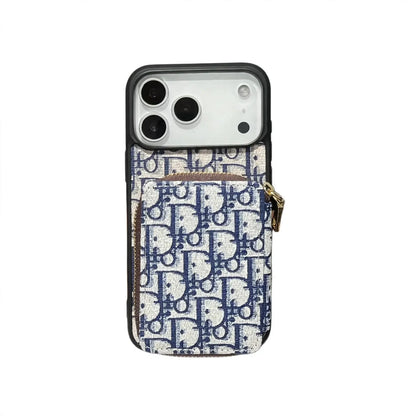 AAOO Luxury iPhone Case Card Slot For iPhone 12-18 – With Strap