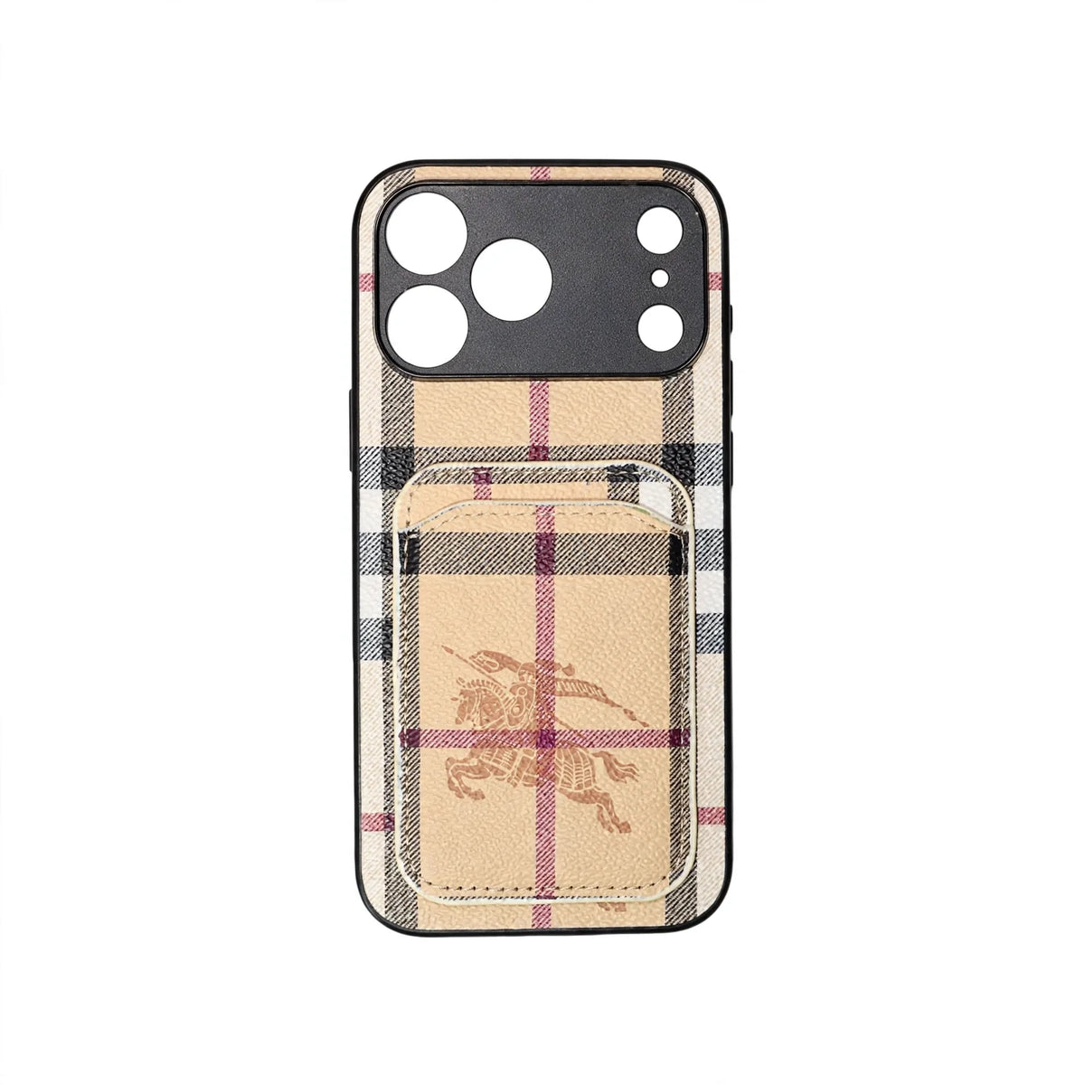 AAOO Handyhülle mit Luxus-Kartenhalter für iPhone 12-17