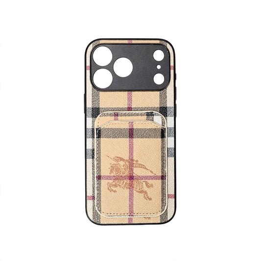 AAOO Luxury Card Holder Phone Case For iPhone 12-17