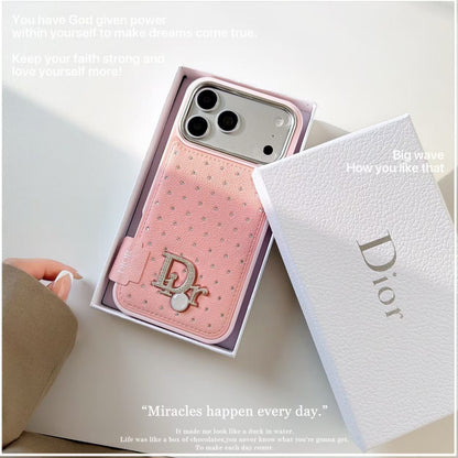 AAOO Classic Style Crystal Studded Luxury iPhone Case