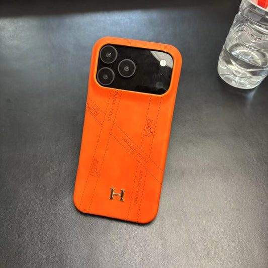 AAOO Luxury Leather Phone Case For iPhone 12-17
