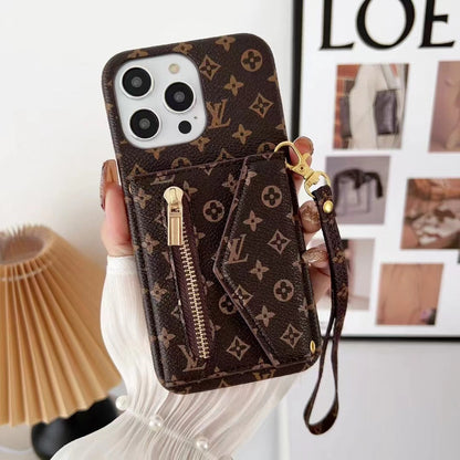 AAOO NEW IPHONE LEATHER WALLET PHONE CASE