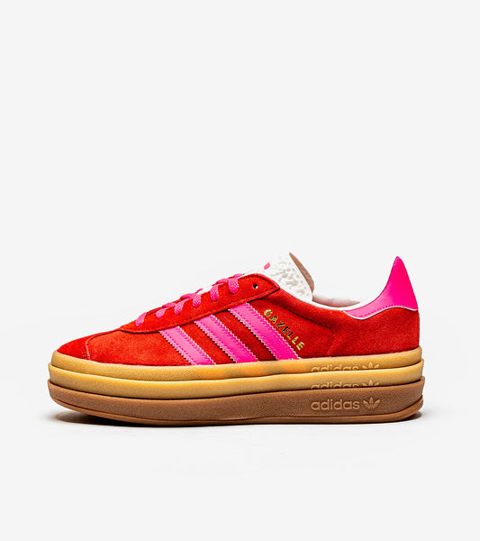 AAOO Gazelle Bold Collegiate Red Lucid Pink