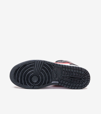 AAOO Jordan 1 Mid Gym Red Black White