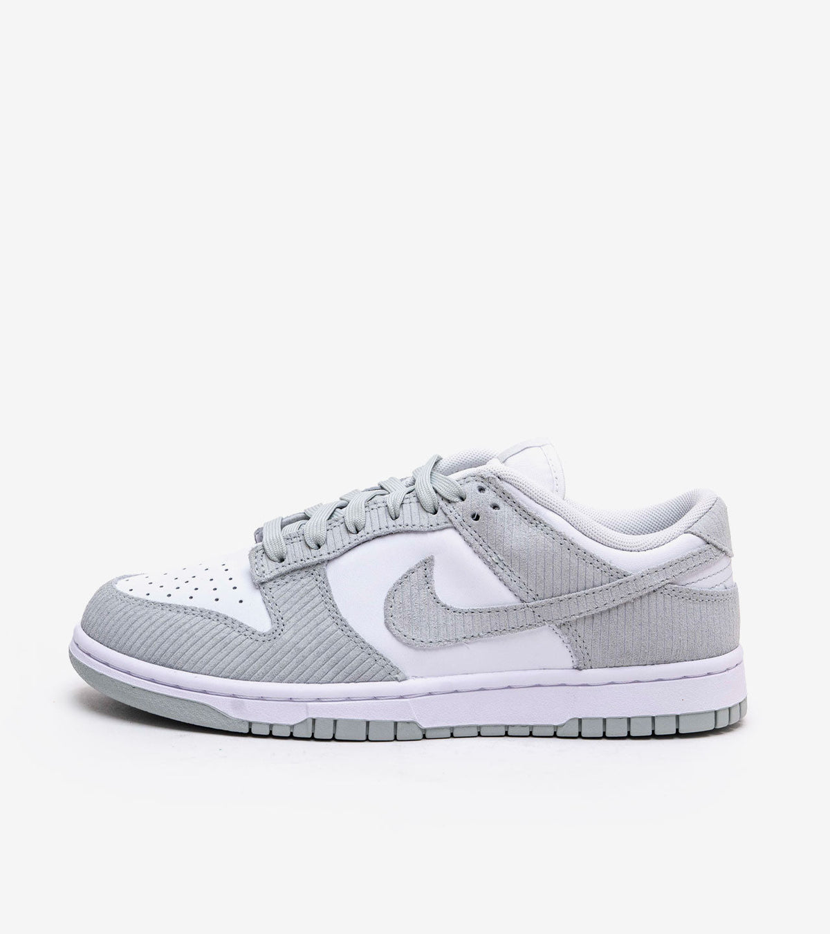 AAOO Dunk Low Light Silver Corduroy