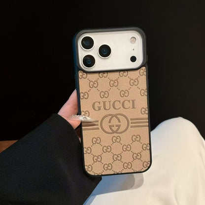 AAOO Inspired Phone Case Premium Leather Texture Slim Fit Bumper Case