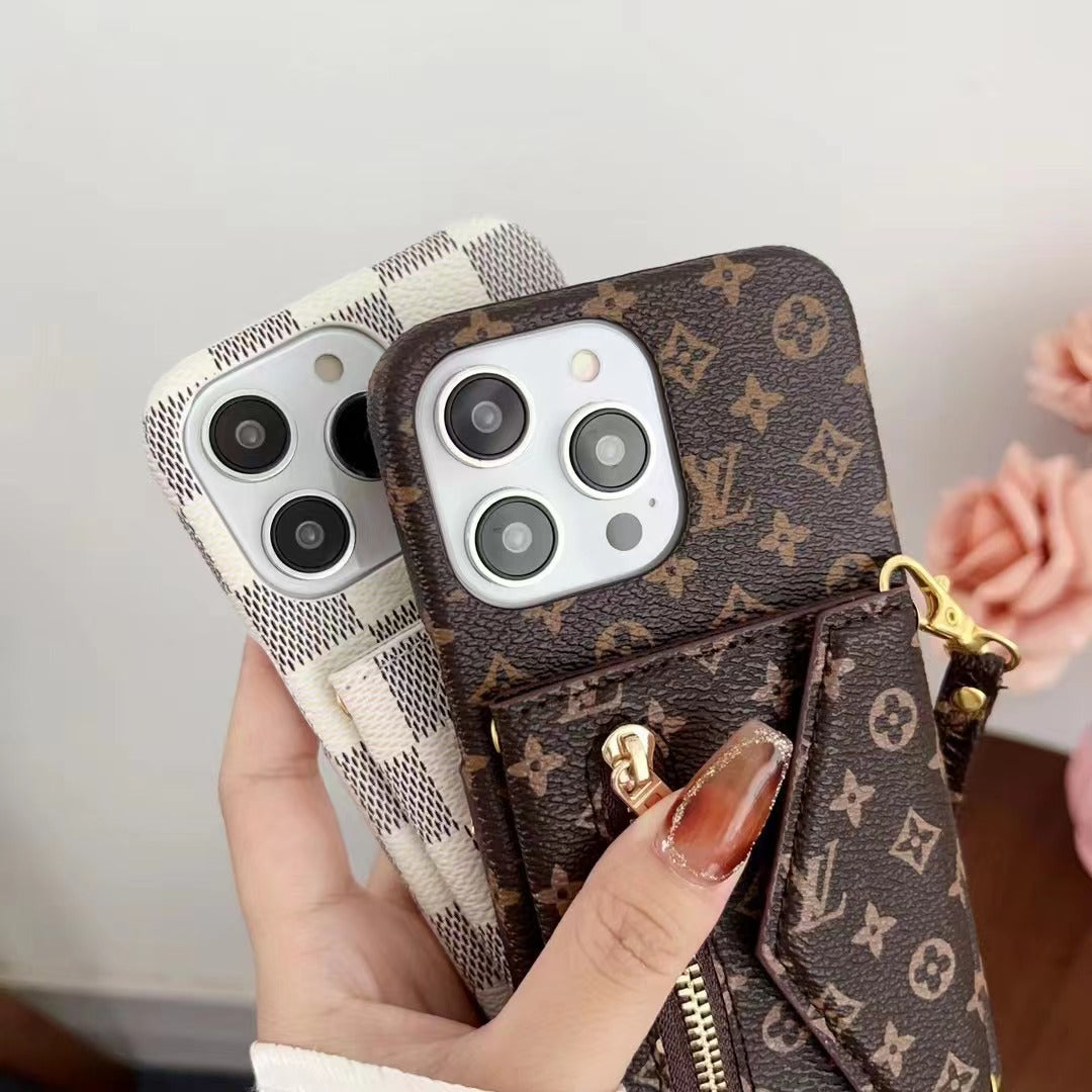 AAOO NEW IPHONE LEATHER WALLET PHONE CASE