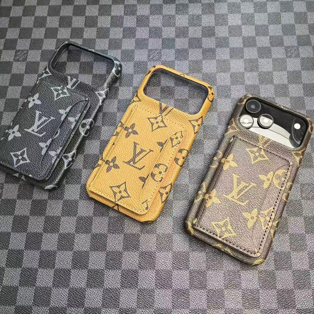 AAOO Leather Phone Case For iPhone 13-17 Series