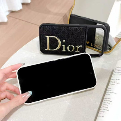 AAOO Luxury Cannage Weave iPhone Case with Gold