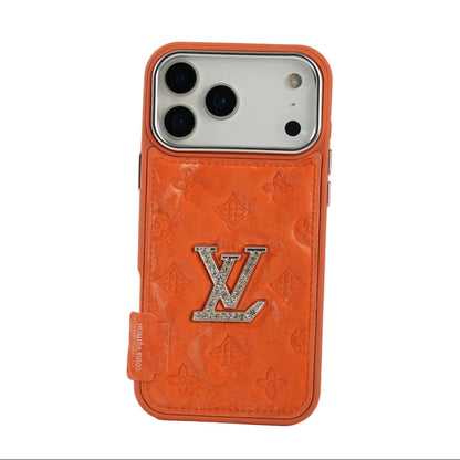 AAOO Premium Embossed Orange Crystal Edition – Handyhülle
