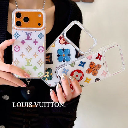 AAOO Multicolor White Phone Case iPhone