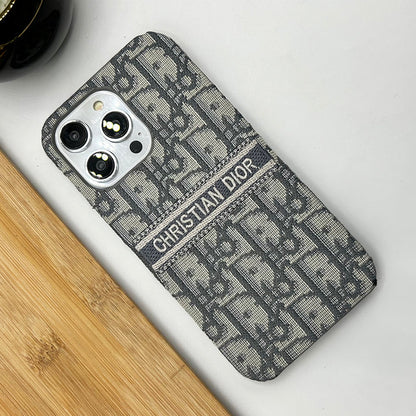 AAOO Luxuriöse vertikale, genähte Gürtel-Handyhülle für iPhone