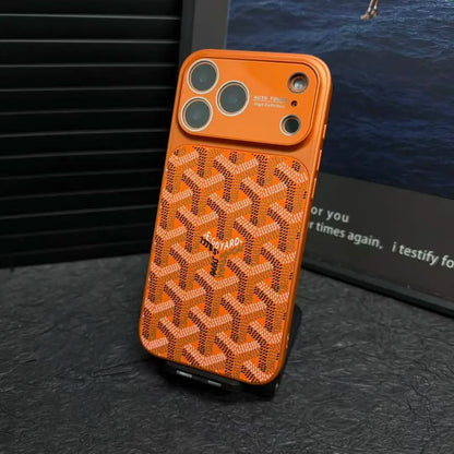 AAOO GD Vintage Leather Phone Case For iPhone 13-17