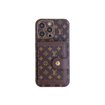 AAOO Luxury Classic Color Card Bag Apple iPhone Case
