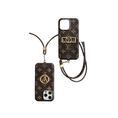 AAOO NEW DESIGN Phone Case WITH CHAIN FOR IPHONE 17 16 15 14 – Wallet