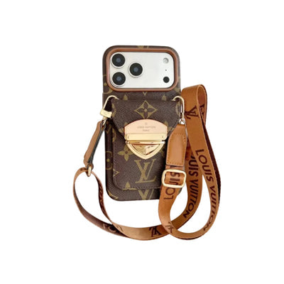 AAOO Luxury Phone Case with Strape For iPhone 13-17 Series
