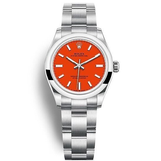 AAOO Oyster Perpetual Orange 31mm Uhr