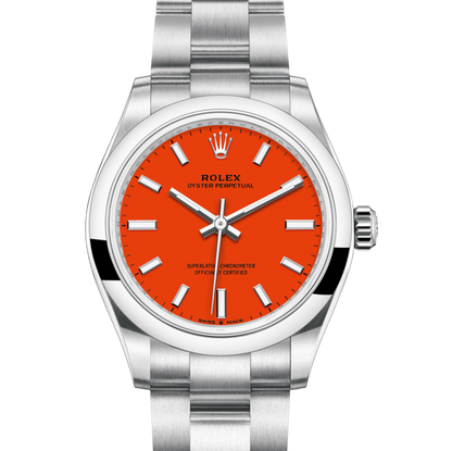 AAOO Oyster Perpetual Orange 31mm Uhr