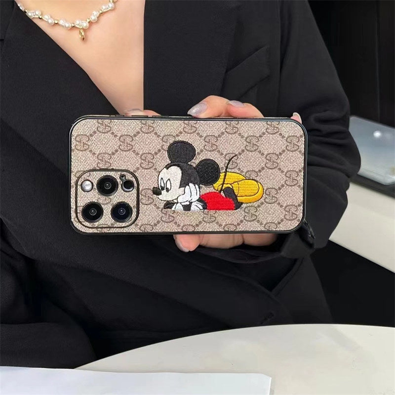 AAOO Mickey Meets Luxe Phone Case For iPhone 17 16 15 14