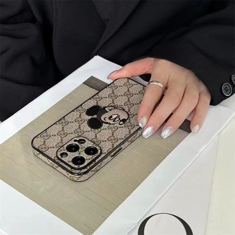 AAOO Mickey Meets Luxe Phone Case For iPhone 17 16 15 14