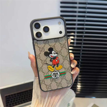 AAOO Mickey Meets Luxe Phone Case For iPhone 17 16 15 14